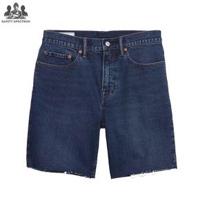 Shorts en jean pour hommes 2025 – Qualité supérieure, 100 % coton, uni, décontracté, braguette boutonnée, respirant, séchage rapide, prix bas, fabrication usine - Product Image 1