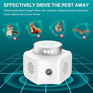 360 độ siêu âm điện tử kiểm soát dịch hại Repeller chuột trong nhà chuột răn đe âm thanh cắm Gián Chuột giữ đi - Product Image 3