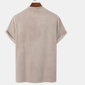 เสื้อยืดน้ำหนักเบาสำหรับผู้ชายเสื้อยืดวัสดุสั่งทำสำหรับผู้ชายเสื้อยืดลำลองสไตล์ล่าสุด - Product Image 2