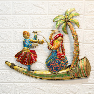 Sculpture murale multicolore en fer Lara Bird Tree, motif géométrique 3D à suspendre pour la maison et le bureau au prix de gros - Product Image 4