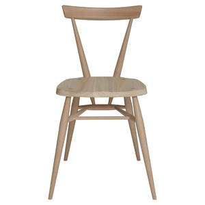 Chaise de salle à manger en bois de teck massif de couleur naturelle et matériau de haute qualité pour une utilisation intérieure et extérieure - Product Image 2