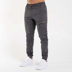 Pantalones cargo con cremallera para hombre de alta calidad con múltiples bolsillos con cremallera y tela duradera para actividades al aire libre - Product Image 3