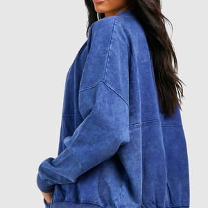 Conjunto de chándal lavado con ácido para mujer, ropa de salón informal de 2 piezas, chándal Vintage lavado con ácido para mujer - Product Image 6