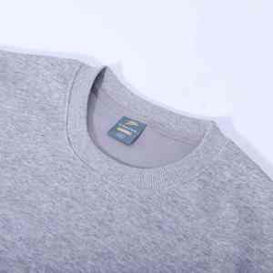 Sweat-shirt à col rond en molleton épais surdimensionné pour homme, logo personnalisé de qualité supérieure, streetwear d'hiver, confortable et décontracté, pull pour marque - Product Image 3