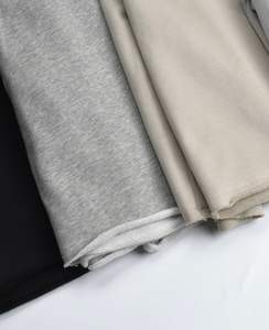 Streetwear formel en coton tricoté épais pour hommes T-shirts et shorts de grande taille avec coupe régulière - Product Image 2