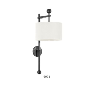 Vente chaude Noir Métal Applique Moderne Look Traditionnel À La Main Décoratif De Luxe Salon Salle À Manger En Métal Mur Éclairage Lampe - Product Image 1