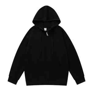 High Quality 450 G Men's Hoodies 100% Cotton Thick Heavy <b>Zippered</b> French Terry Warm Oversize <b>hoodie</b> - Product Image 1