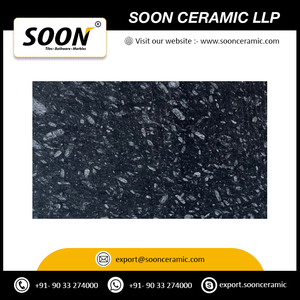 Dalles de marbre noir indien de qualité export, surface flamme, grand format, pour murs et sols intérieurs, design moderne, prix abordable. - Product Image 2