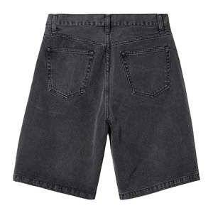 Shorts en jean pour hommes sur mesure, très demandés, 100 % coton, couleur unie, décontractés, séchage rapide, respirants, doux, pour l'été, avec logo personnalisé - Product Image 3