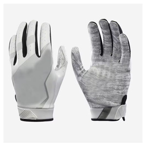 Guantes de fútbol de alta calidad ofrecen servicios OEM 2024 nueva llegada diseño personalizado agarre fútbol receptor guantes adultos niños al aire libre - Product Image 4