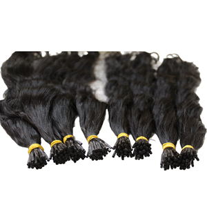 วิกผมมนุษย์แบบเปียกและเป็นลอนสำหรับต่อผมมนุษย์เป็น100% สองชั้น - Product Image 6