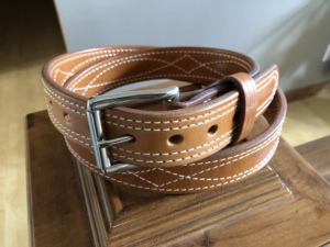 เข็มขัดคาวบอยหนังแท้คุณภาพสูงสำหรับผู้ชายและผู้หญิง ทำจากหนังวัว หัวเข็มขัดแบบกำหนดเอง หนัง ผ้าแคนวาส และวัสดุสังเคราะห์ - Product Image 4