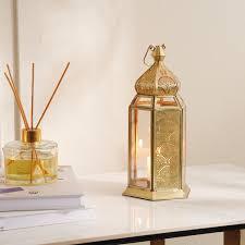 Linterna de Metal de diseñador MoonMist, hermosa linterna hecha a mano para iluminación de fiesta de Ramadán interior y exterior - Product Image 2