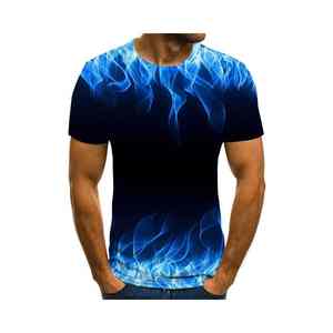 Camiseta de Sublimación 100% Algodón para Hombre, Precio Bajo, Corte Holgado, Personalizable, Manga Larga, Estilo Urbano, Camiseta de Sublimación para Hombre - Product Image 4