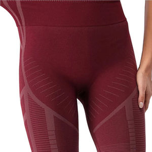 Conjunto de Yoga para Mujer, Diseño Sólido con Logotipo Frontal, Ecológico, de Secado Rápido, 2 Piezas, Cintura Alta, Ropa Deportiva para Gimnasio, Gran Venta - Product Image 3