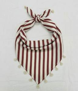 Bandana carré en coton classique, motif floral ethnique, imprimé à la main, doux, élégant, multifonctionnel, respirant, séchage rapide, pour l'extérieur - Product Image 3