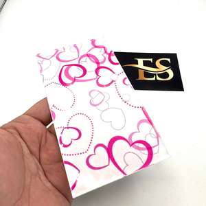 Coeur Amour Valentine Acrylique Cils Carreaux Papillon Rectangle Personnalisable Beauté Outil Aimants OEM Service 2 1 Extension De Cils - Product Image 3