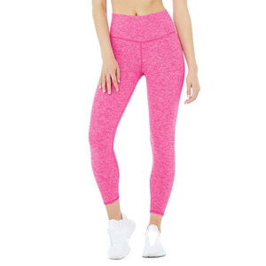 2025 vente en gros de vêtements de sport Logo personnalisé vêtements d'entraînement 2 pièces soutien-gorge de sport et Leggings ensembles sans couture Gym Fitness Yoga ensemble pour les femmes - Product Image 5