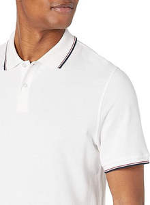 Logo personnalisé 100% polyester polo pour hommes séchage rapide 2025 nouveaux hommes golf sport style POLO chemise sport rapide - Product Image 5