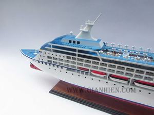 Costa Serena MODÈLE DE BATEAU EN BOIS-MODÈLE DE BATEAU EN BOIS DE HAUTE QUALITÉ Gia Nhien Fabricant Approuvé Conception Personnalisée quantité minimale de commande Bas - Product Image 6