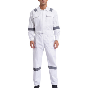 High Quality Plus Size Reflective Safety Working Uniform Cotton Work Overall <b>for</b> Men and Women <b>for</b> Welding suits - Product Image 1