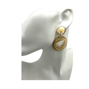 Pendientes de Cuerno de Búfalo con Forma Ovalada para Niños, los Más Vendidos al por Mayor, Modernos para Aniversario, DTJ DHE-774 - Product Image 4