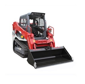 Elija las máquinas cargadoras de orugas Takeuchi TL8R2 y TL10V2 con orugas de 15.7 pulgadas de ancho y una presión del sistema de 3481 psi. - Product Image 3