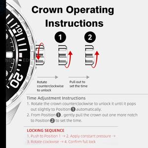Meilleures offres pour la montre de plongée professionnelle solaire en alliage de titane NORTH EDGE TRITON-TI - Product Image 5
