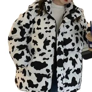 Personnaliser Sublimation Imprimé Puffer Femmes Veste Top Qualité Fermeture Éclair Puffer Veste Tendance À Capuche Coupe-Vent Veste D'hiver - Product Image 4