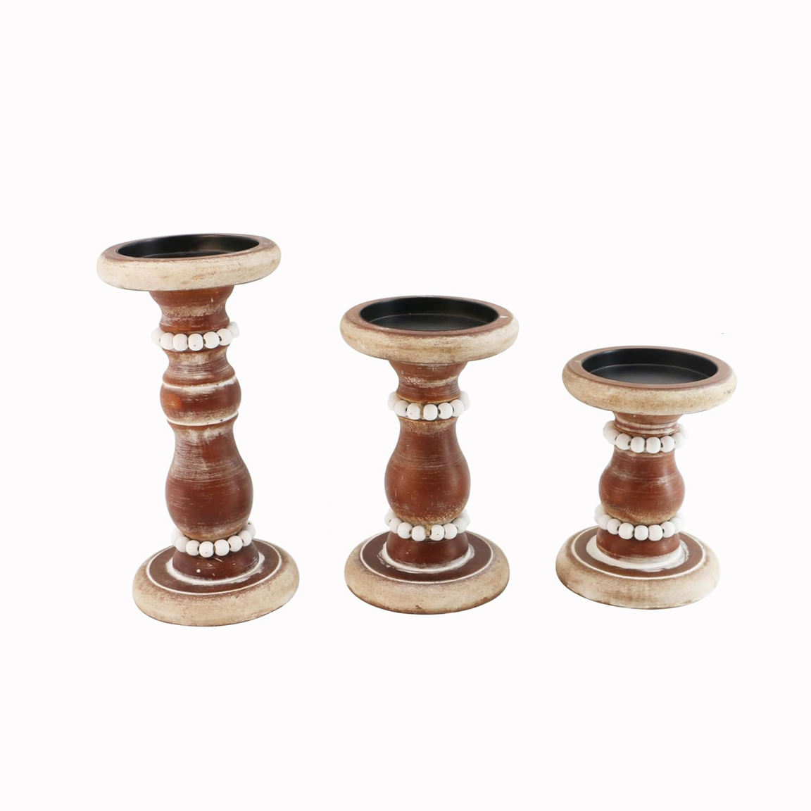 Rustic White and Red