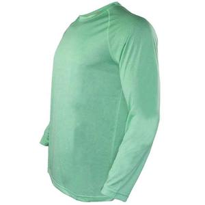 DISEÑO GRATUITO Malla de sublimación Transpirable Manga larga Camisas de pesca al aire libre Cuello de polo Impermeable UPF50 Protección solar Poliéster - Product Image 3