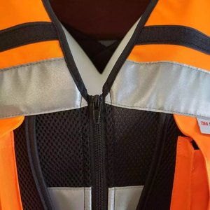 Nouveau gilet de sécurité multifonctionnel haute visibilité antistatique réfléchissant avec fermeture éclair avant, tactique, pour dresseur de chien, prix abordable - Product Image 4