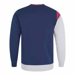 Sweat-shirt d'hiver surdimensionné doublé pour homme, logo personnalisé, 100% coton, poids lourd (240g), imprimé par décharge, respirant, séchage rapide - Product Image 4