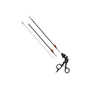 ที่มีคุณภาพสูง5มิลลิเมตร laparoscopic fenestrated สั้นกรรไกรผ่าตัด atraumatic - Product Image 3