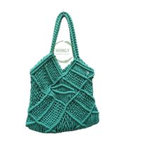 Sac fourre-tout tissé à la main en coton naturel design personnalisé sac marocain d'Inde