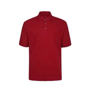 Polo grande taille pour homme, tissu tricoté confortable et infroissable, impression solide, grand style pour homme, usage formel décontracté - Product Image 2
