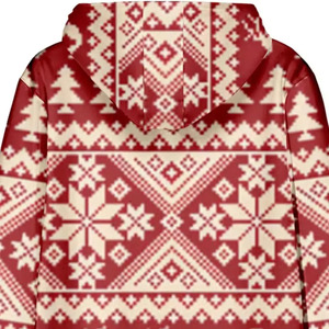 Sudadera con Capucha para Hombre, Diseño Navideño Único, 100% Algodón de Alta Calidad, Personalizable, para Uso en Exteriores, con Cordón Ajustable, Transpirable y de Secado Rápido - Product Image 6