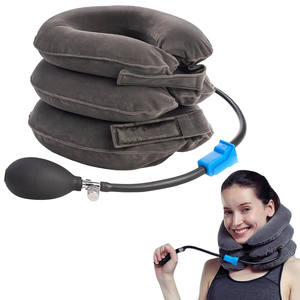 통증 재활 치료 용품을 위한 조정 가능한 목 지지대 경추 견인 장치 척추 정렬 - Product Image 1
