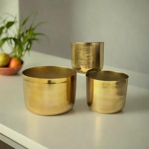 <b>Small</b> and Large Iron Flower <b>Pots</b> & Planters Set S/3 Metal Planter for Garden Supplies Durable - Product Image 4