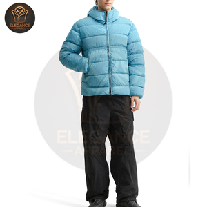 Chaqueta de Invierno Acolchada con Capucha para Hombre, Elegante, Cálida, Clásica, Cómoda, Diseño Único y Duradero, Chaqueta Acolchada para Adultos - Product Image 5