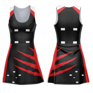 Uniforme de netball estampado Reversible de alta calidad para mujer Ropa deportiva transpirable de poliéster 100% con diseño personalizable - Product Image 4