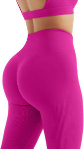 Ensemble de vêtements de sport pour femmes 2026, leggings personnalisés, ensembles de fitness, vêtements de sport pour la salle de sport, ensemble de soutien-gorge de sport et leggings de yoga pour femmes - Product Image 6
