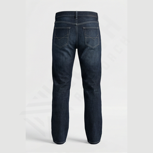 Jeans de Hombre de Alta Calidad, 100% Algodón, Corte Slim Fit, Nuevo Estilo Moderno, Cintura Alta, Pierna Recta, Cómodos y Elásticos - Product Image 2