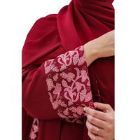 Abaya Dubaï 2023 Vêtements islamiques noirs avec strass Abayas pour femmes musulmanes Vente en gros