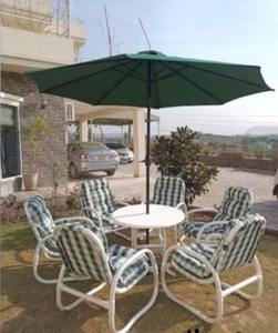 เก้าอี้พีวีซีกันน้ำสไตล์มินิมอลสำหรับเฟอร์นิเจอร์กลางแจ้งในสวน - Product Image 2