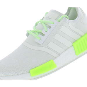 Adidas Nmd_R1เด็กชายรองเท้าสี: สีขาว/เขียว100% ของแท้ - Product Image 3