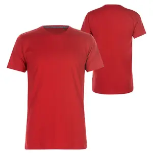 Camiseta de gran tamaño lisa con logotipo personalizado para hombre de alta calidad, ropa de calle de secado rápido para hombre, Camiseta corta de algodón sostenible sólida para hombre - Product Image 1