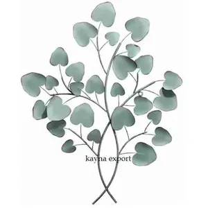 Nuovo ultimo design metal heart of love design tree wall art