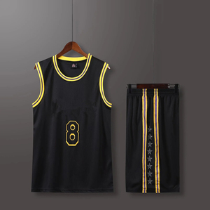 Kit deportivo para hombre, camisetas de baloncesto para fanáticos americanos, chaleco y pantalones cortos de entrenamiento para hombres y niños - Product Image 4