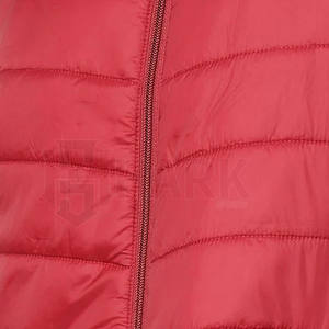 Último estilo de moda poliéster/nailon transpirable ligero impermeable al aire libre Puffer chaquetas tela de lona hombres ropa de invierno - Product Image 6